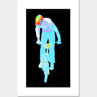 bmx racing Posters and Art